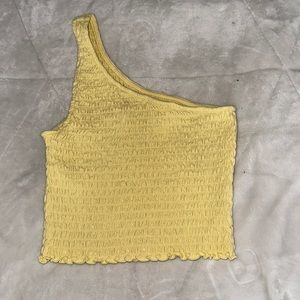 Yelllow crop top 💛